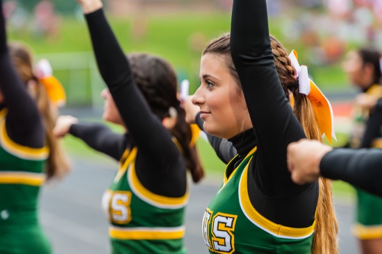09-11-2015 LM Cheerleaders at Indian Hill
